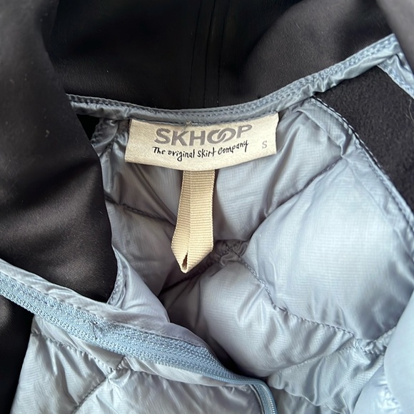 Skhoop down quarter zip jacket size S. - Picture 2 of 5